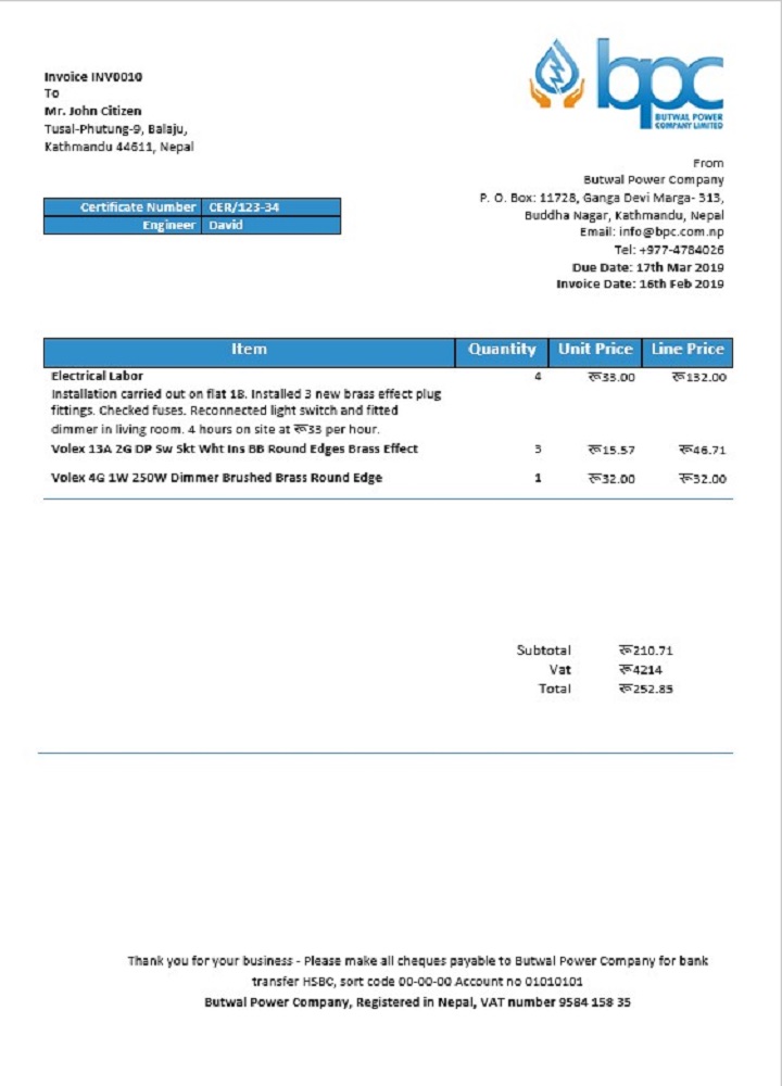  Minol USA business utility bill 